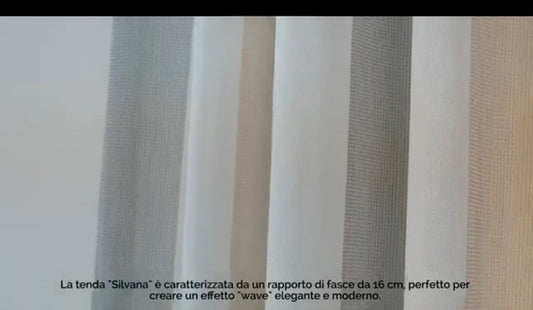 Tenda SILVANA -Tendaggi - H. 320 con piombo